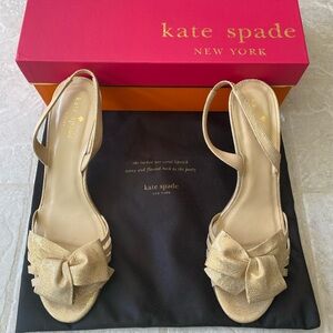 kate spade kitten heel / dress heel
